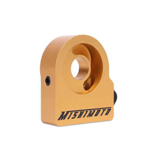 Mishimoto Thermostatic Gold M20 Oil Sandwich Plate - Bull Strap