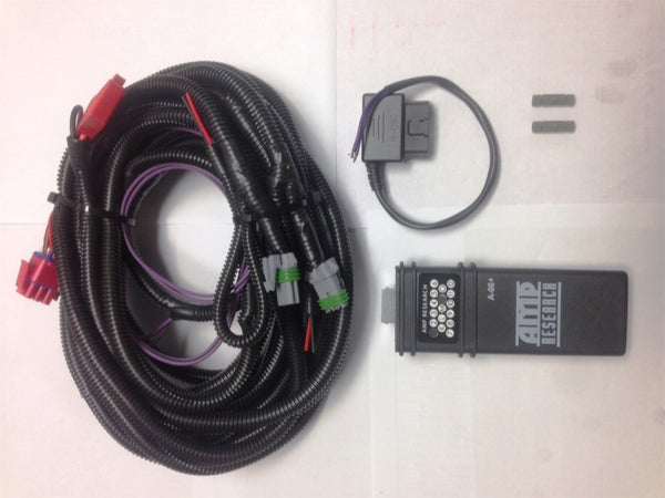 AMP Research 2008-2016 Ford F250/F350 PowerStep Plug N Play - Black - Bull Strap
