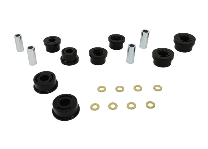 Whiteline Plus 03+ Nissan 350z / Infiniti G35 Traction Control Rear Cradle Bushing Kit - Bull Strap