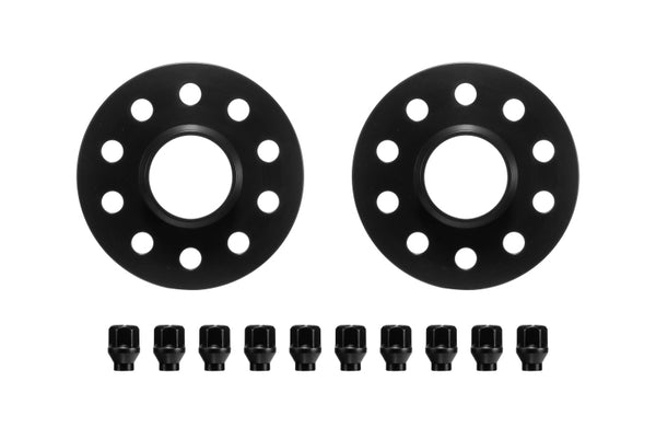 Eibach Pro-Spacer 10mm Spacer 5x114.3 Bolt Pattern / 64mm Hub - Black - Bull Strap