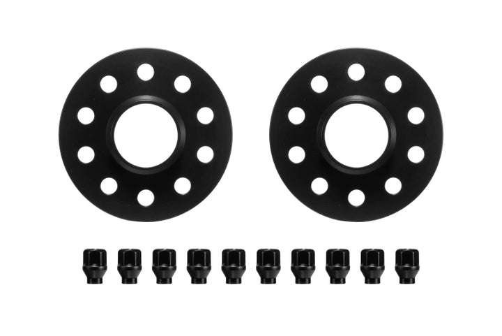 Eibach Pro-Spacer 10mm Spacer 5x114.3 Bolt Pattern / 64mm Hub - Black - Bull Strap