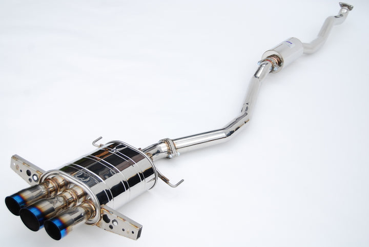 Invidia 17+ Honda Civic SI Hatchback Q300 Triple Titanium Tip Cat-back Exhaust - Bull Strap