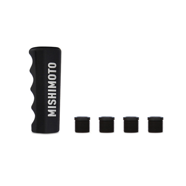 Mishimoto Pistol Grip Shift Knob - Black - Bull Strap