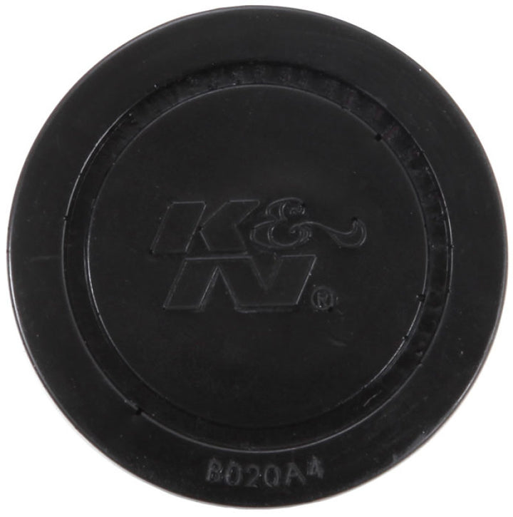 K&N Steel Base Crankcase Vent Filter .625in Vent OD x 2in OD x 1.5in Height - Bull Strap