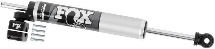 Fox 2017+ Ford Superduty 2.0 Perf Series 8.1in. TS Stabilizer Steering Damper 1-1/8 in Tie Rod - Bull Strap