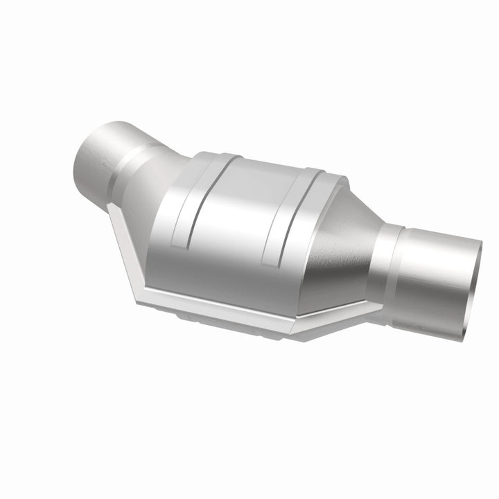 MagnaFlow Conv Universal 2.25 Angled Inlet OEM - Bull Strap