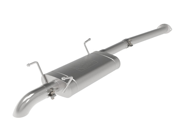aFe ROCK BASHER 2.5in 409 SS Cat-Back Exhaust - 16-20 Toyota Tacoma L4-2.7L / V6-3.5L - Bull Strap