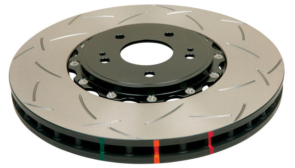 DBA 09-21 Nissan 370Z Sport Front Slotted 5000 Series 2 Piece Rotor Assembled w/ - Bull Strap