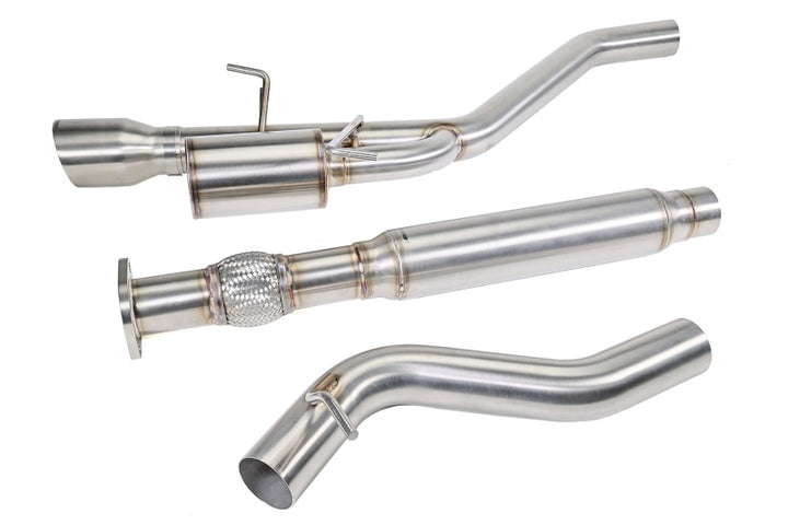 PERRIN 22-25 Subaru WRX Single Exit Catback Exhaust - Bull Strap