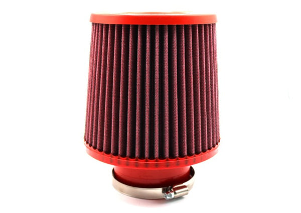 BMC Twin Air Universal Conical Filter w/Polyurethane Top - 76mm ID / 140mm H - Bull Strap