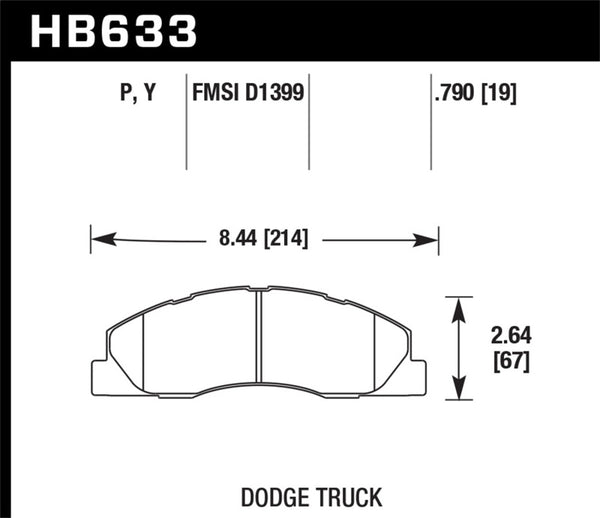 Hawk Super Duty Street Brake Pads - Bull Strap