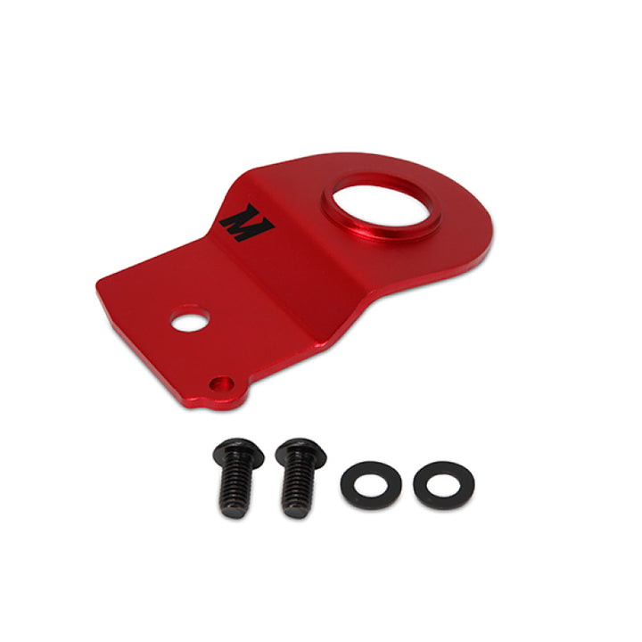 Mishimoto 15+ Subaru Impreza WRX Aluminum Radiator Stay - Red - Bull Strap