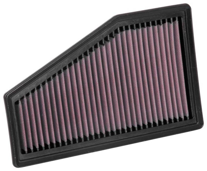K&N 2019 Jeep Cherokee L4-2.4L V6-3.2L F/I Replacement Drop In Air Filter - Bull Strap