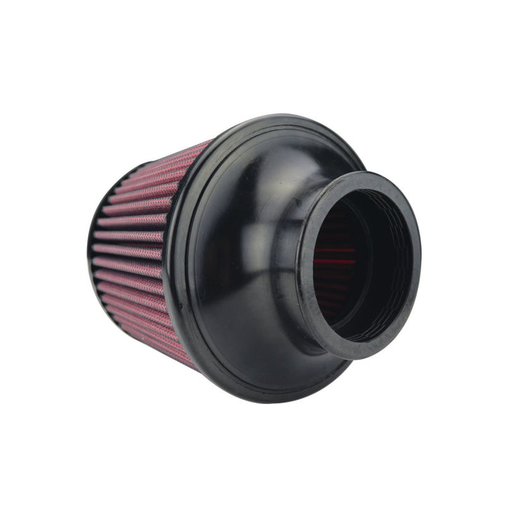 Injen High Performance Air Filter - 2.75 Black Filter 6 Base / 5 Tall / 5 Top - Bull Strap