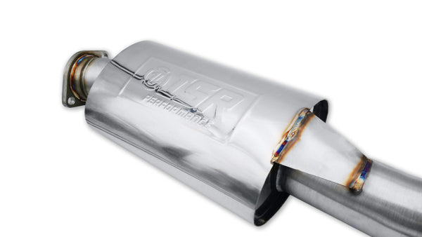 ISR Performance GT Single Exhaust With Burnt Tip- Nissan 350Z - Bull Strap