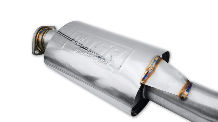 ISR Performance GT Single Exhaust With Burnt Tip- Nissan 350Z - Bull Strap