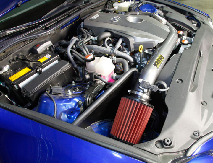 AEM 2016 C.A.S. Lexus IS200T L4-2.0L F/I Gunmetal Gray Cold Air Intake - Bull Strap