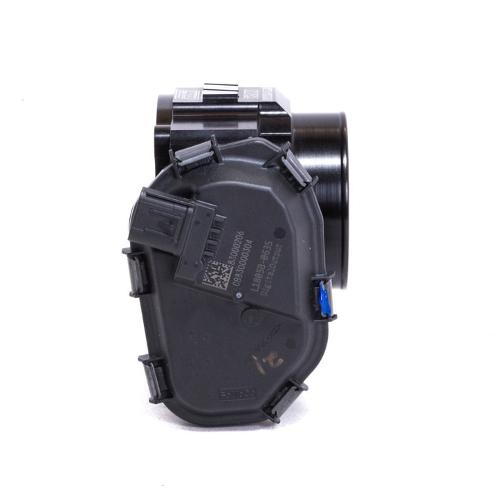 BBK 17-20 Ford F150 Raptor 3.5L EcoBoost 73mm Black Series Billet Throttle Body (CARB EO 17-19 Only) - Bull Strap