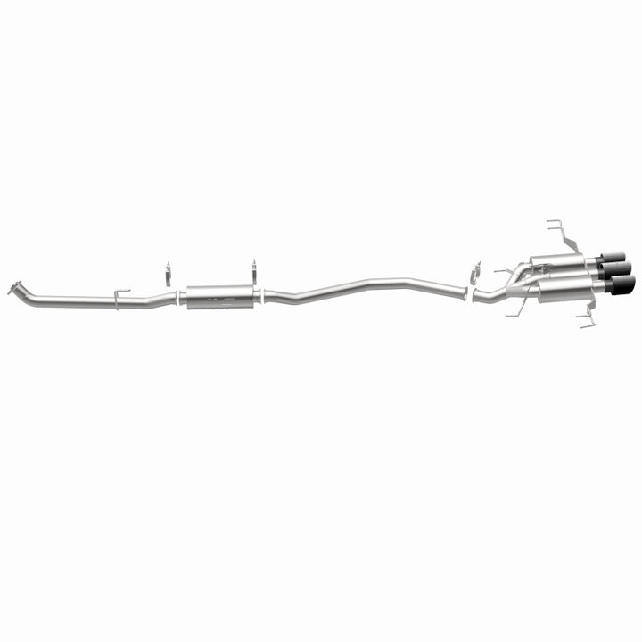 MagnaFlow 2023+ Honda Civic Type R SPEQ Series Cat-Back Perf Exhaust System w/ CF Tips - Bull Strap