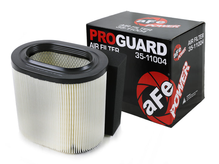 aFe ProGuard OE Replacement Air Filter 17-19 Ford Diesel Trucks 6.7L (td) - Bull Strap