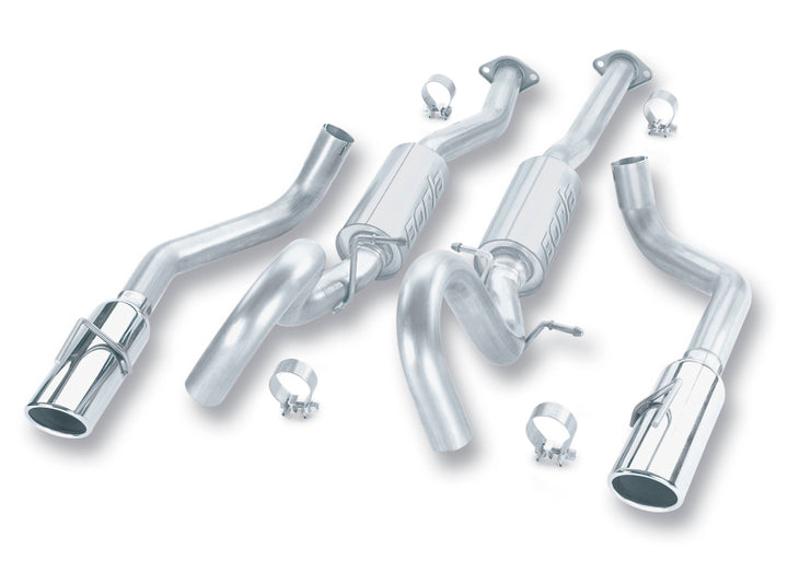 Borla 99-04 Ford Mustang 4.6L V8  Catback Exhaust - Bull Strap