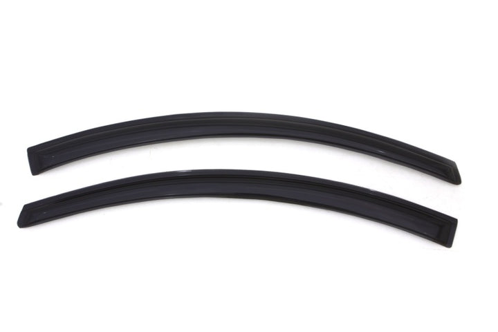 AVS 98-10 Volkswagen Beetle Ventvisor Outside Mount Window Deflectors 2pc - Smoke - Bull Strap