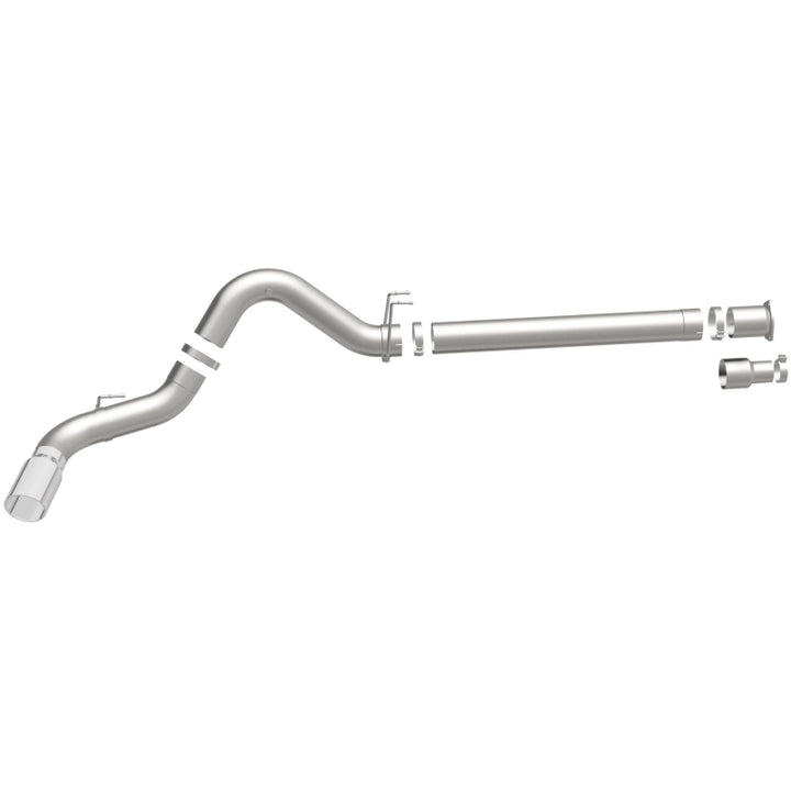 MagnaFlow 08-17 Ford F-250/F-350/F-450 6.4L/6.7L DPF-Back SS 5in Single Passenger Side Rear Exit - Bull Strap