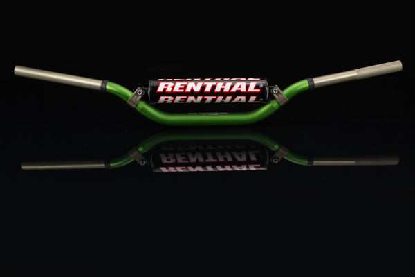 Renthal Villopoto/ Stewart/ 19+ Honda CRF Twinwall Pad - Green - Bull Strap