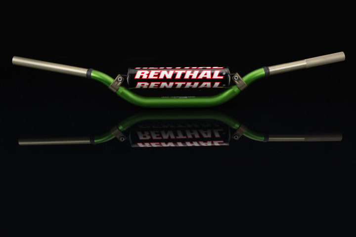 Renthal Villopoto/ Stewart/ 19+ Honda CRF Twinwall Pad - Green - Bull Strap