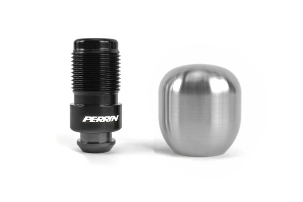 PERRIN 02-14 Subaru WRX / 05-17 LGT / 13-17 Crosstrek (Manual) SS Shift Knob - Barrel Style - Bull Strap