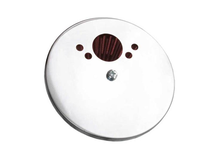 K&N Custom Racing Assembly - Round Tapered - Red 1.375in Neck Flange - 2.25in Over Height - Bull Strap