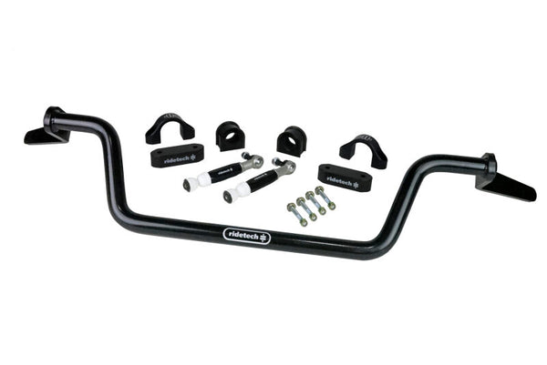 Ridetech 79-93 Ford Mustang Front Adj. Sway Bar - Bull Strap