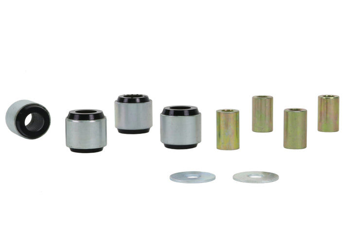 Whiteline Plus 3/08+ Dodge Challenger / 11/05+ Charger Rear Upper Control/Radius Arm Bushing Kit - Bull Strap