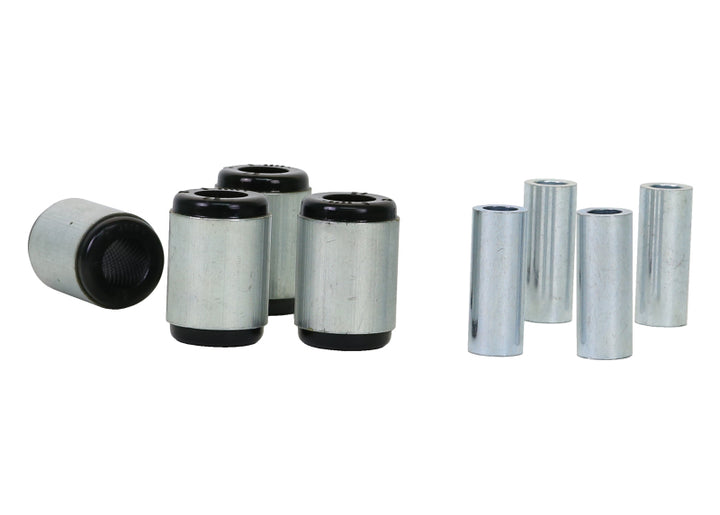 Whiteline Plus 03+ Nissan 350z / Infiniti G35 Rear Upper Inner Control Arm Bushing Kit - Bull Strap