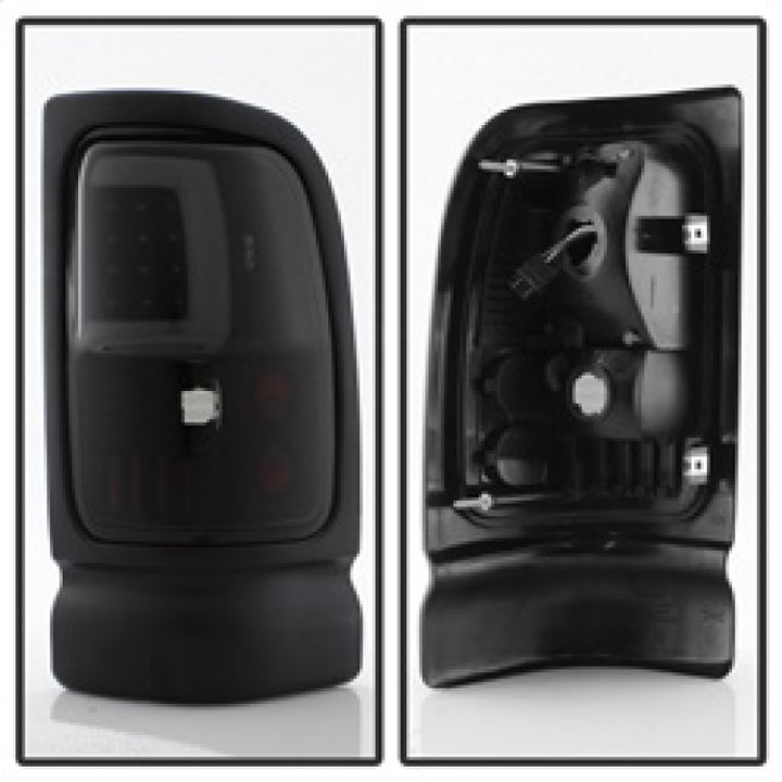 xTune Dodge Ram 1500 94-01 Tail Lights - Light Bar LED - Black ALT-ON-DRAM94V3-LBLED-BSM - Bull Strap