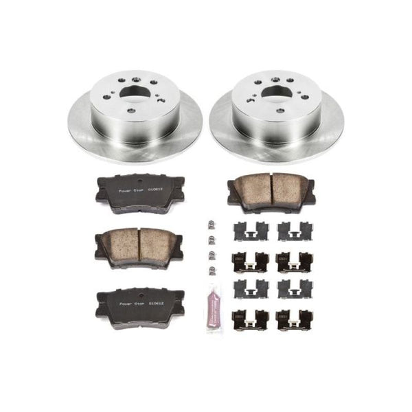 Power Stop 07-12 Lexus ES350 Rear Autospecialty Brake Kit - Bull Strap
