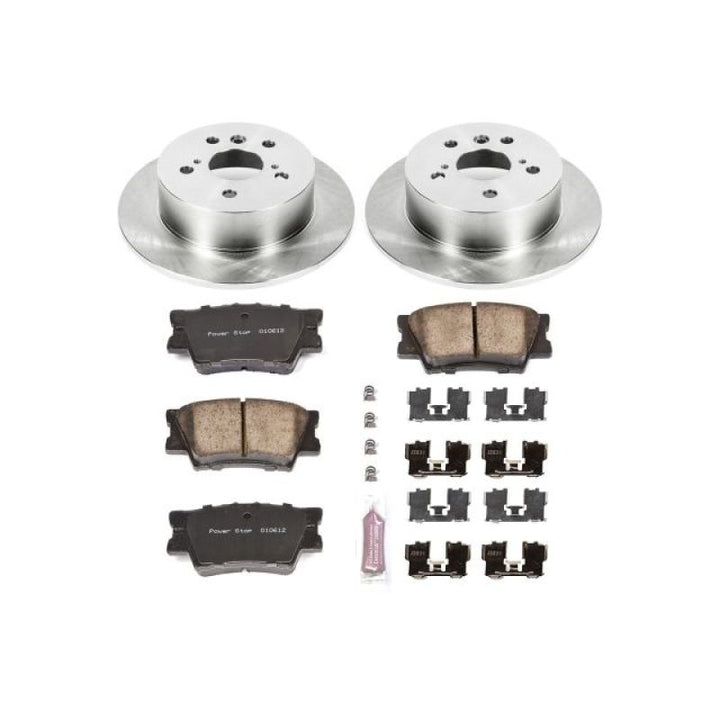 Power Stop 07-12 Lexus ES350 Rear Autospecialty Brake Kit - Bull Strap