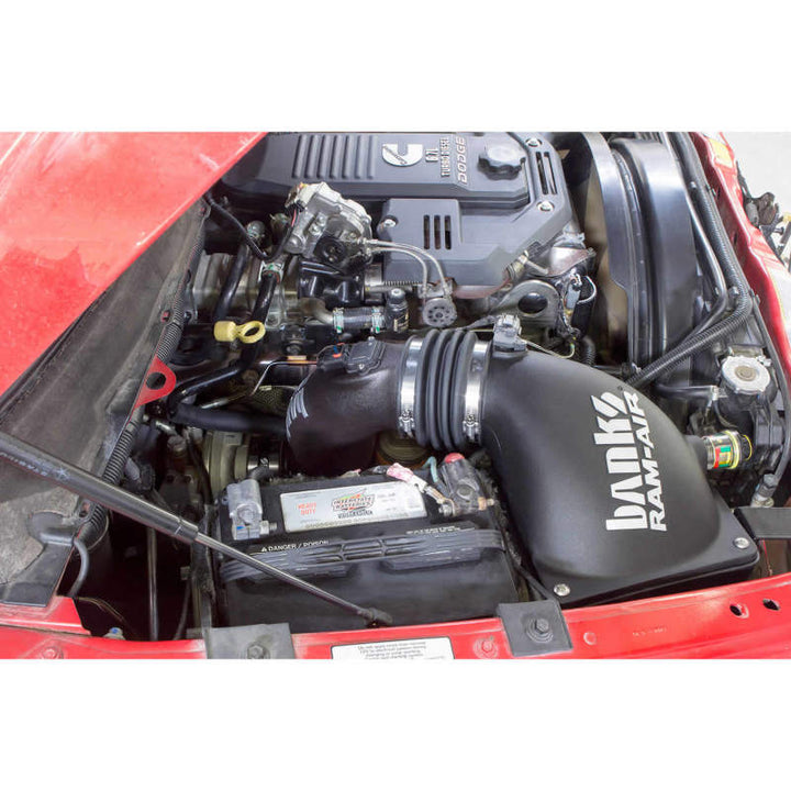 Banks Power 07-09 Dodge 6.7L Ram-Air Intake System - Dry Filter - Bull Strap