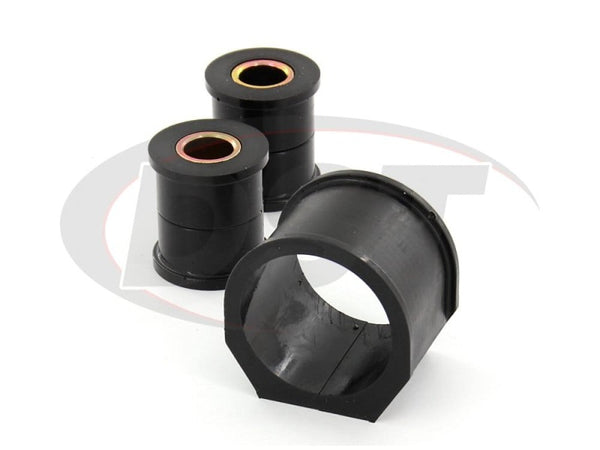 Prothane 98-05 Mazda Miata Steering Rack Bushings - Black - Bull Strap