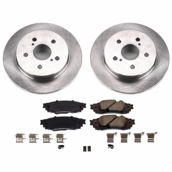 Power Stop 2019 Lexus ES350 Rear Autospecialty Brake Kit - Bull Strap