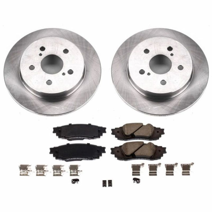 Power Stop 2019 Lexus ES350 Rear Autospecialty Brake Kit - Bull Strap