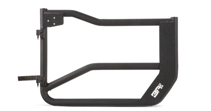 Body Armor 4x4 2018+ Jeep Wrangler JL Gladiator JT Tube Doors Front Pair - Bull Strap