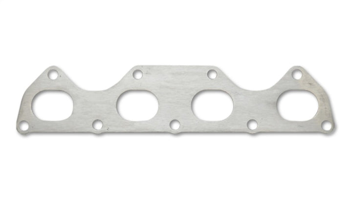 Vibrant Mild Steel Exhaust Manifold Flange for Honda H22 motor 1/2in Thick - Bull Strap