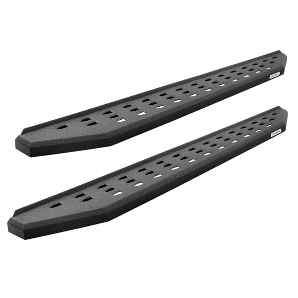 Go Rhino RB20 Running Boards - Bedliner - 87in - Bull Strap