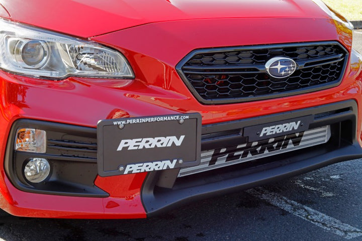 PERRIN 18-21 Subaru WRX/STI (w/FMIC ONLY) License Plate Relocation Kit - Bull Strap