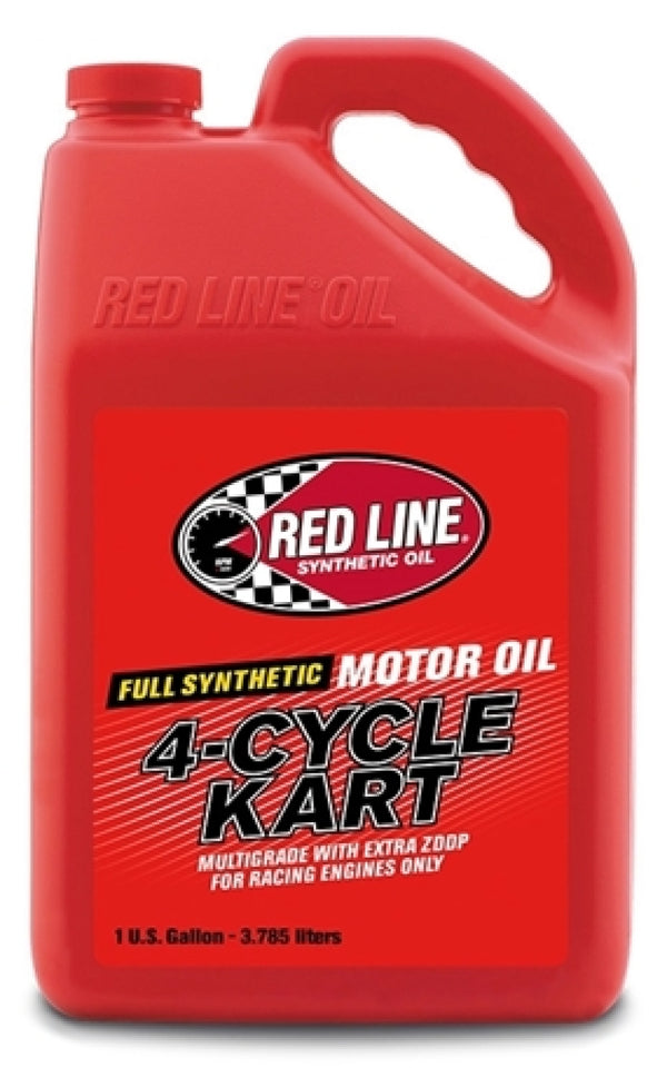 Red Line Four-Stroke Kart Oil - Gallon - Bull Strap