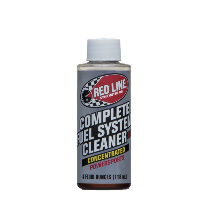 Red Line Complete Fuel System Cleaner for Motorcycles - 4oz. - Bull Strap