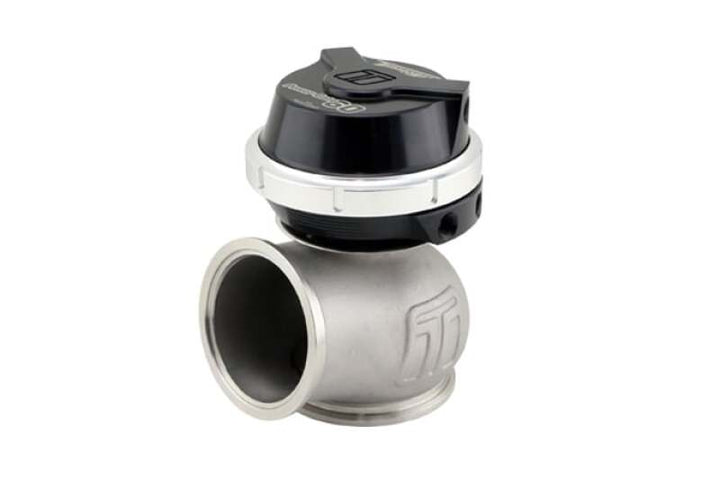 Turbosmart GenV PowerGate60 14psi External Wastegate - Black - Bull Strap