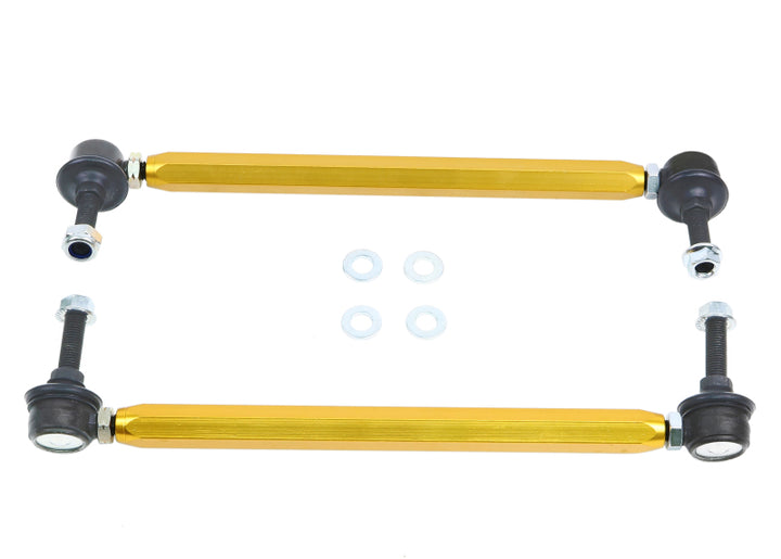 Whiteline Universal Swaybar Link Kit Heavy Duty Adjustable Steel Ball Joint - Bull Strap