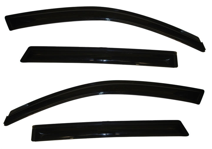 AVS 11-15 Kia Sorento Ventvisor Outside Mount Window Deflectors 4pc - Smoke - Bull Strap